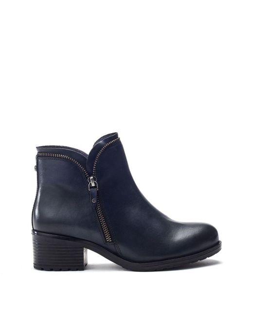 Moda In Pelle Blue Opulent Leather