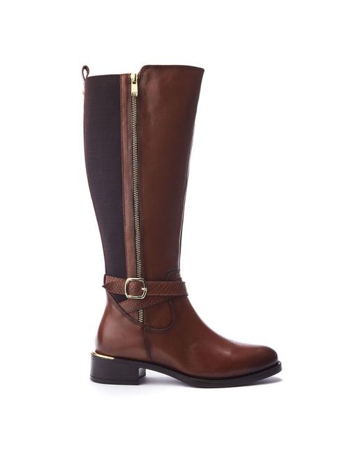 Moda In Pelle Brown Sharla Leather