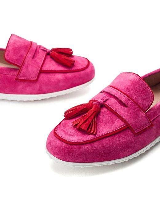 Moda In Pelle Pink Elinia Suede