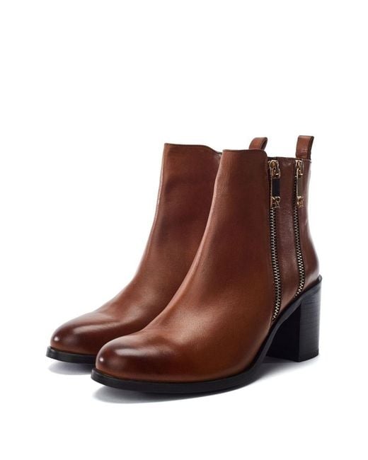 Moda In Pelle Brown Peytona Leather