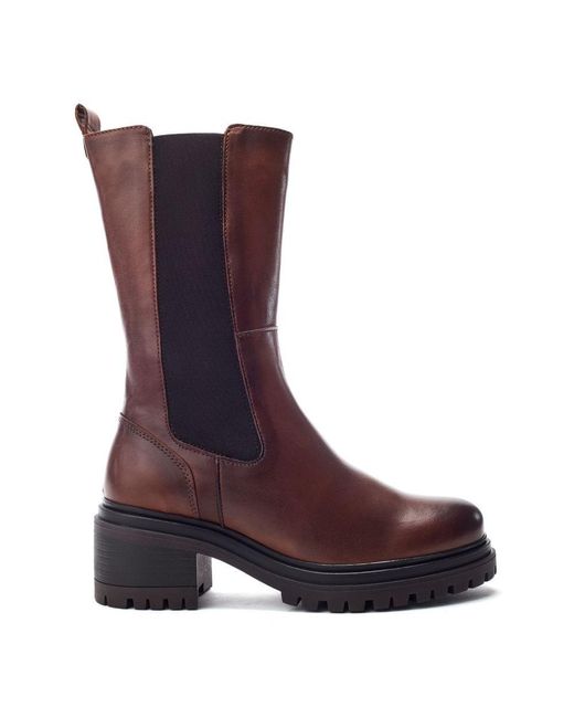Moda In Pelle Purple Geelia Leather