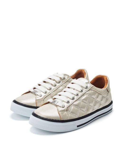 Moda In Pelle White Arzon Stone Leather