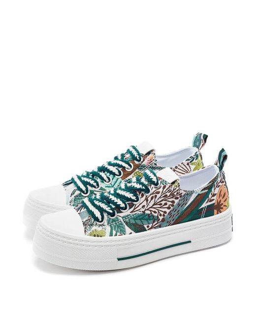 Moda In Pelle Blue Betta Print Textile