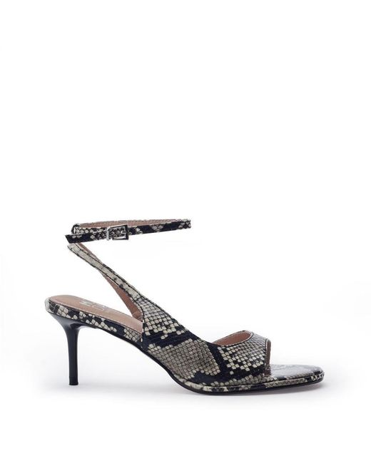 Moda In Pelle Metallic Manella Mix Snake Print