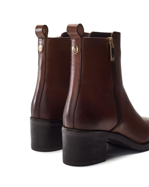 M By Moda Brown Patricio Leather