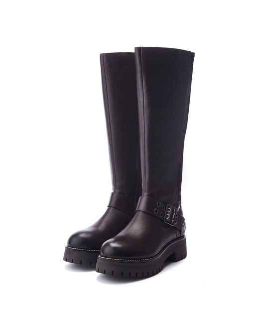 Moda In Pelle Blue Remy Dark Leather