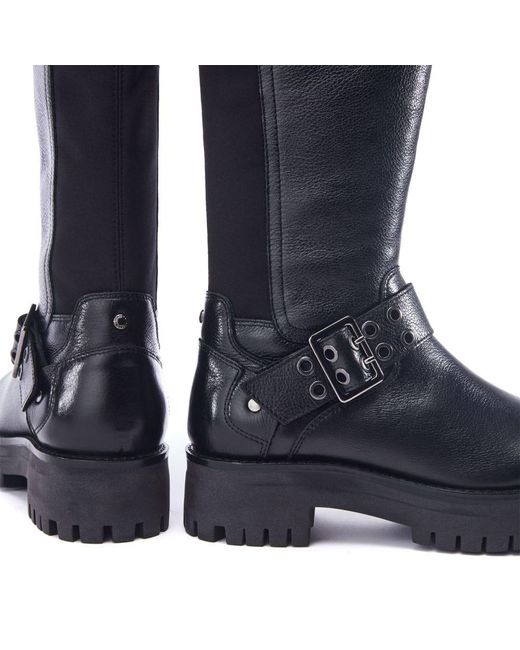 Moda In Pelle Blue Remy Leather