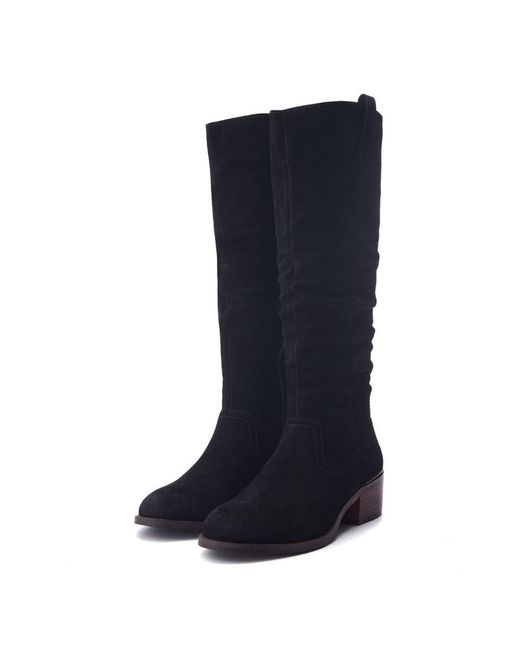 Moda In Pelle Blue Raissa Suede