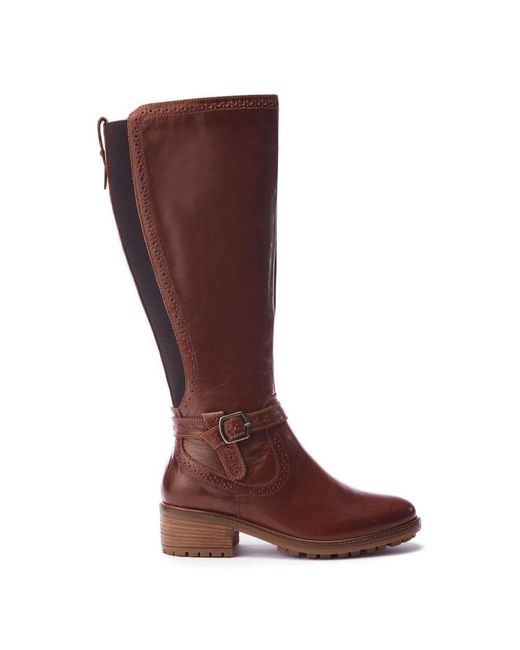 Moda In Pelle Red Hesdin Leather
