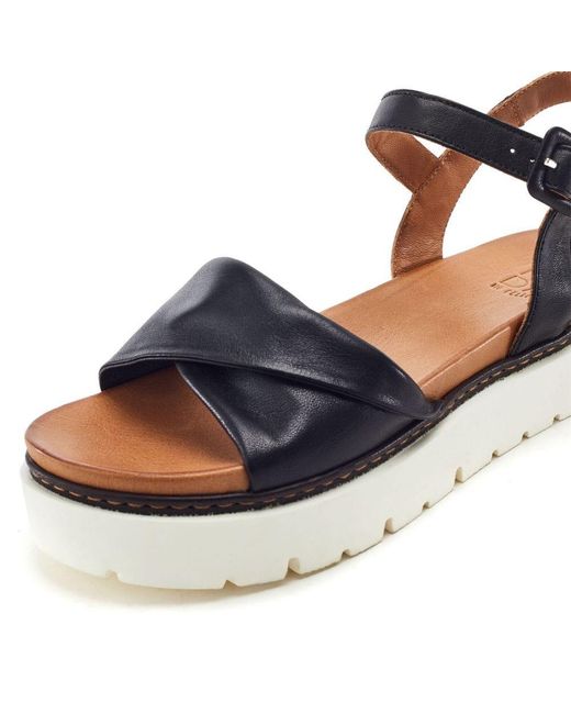 Moda In Pelle Blue Kiarra Leather