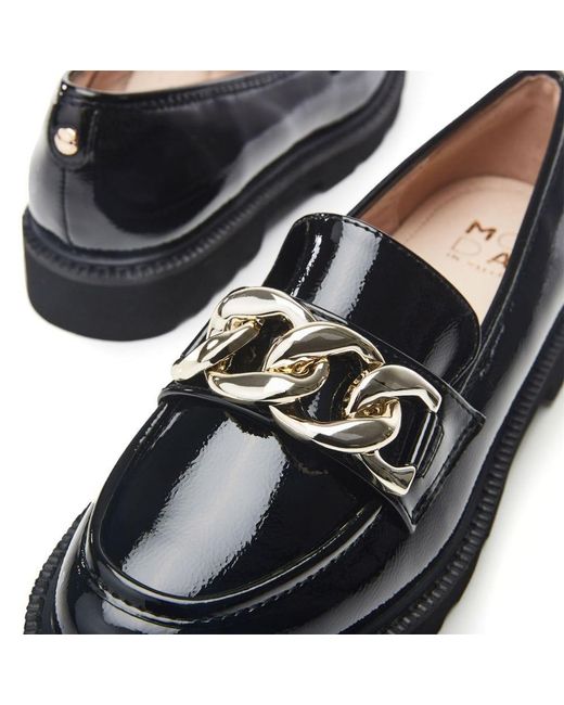 Moda In Pelle Blue Evella Black Patent