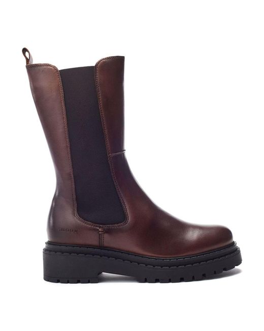 Shoon Purple Sh Imola Dark Leather