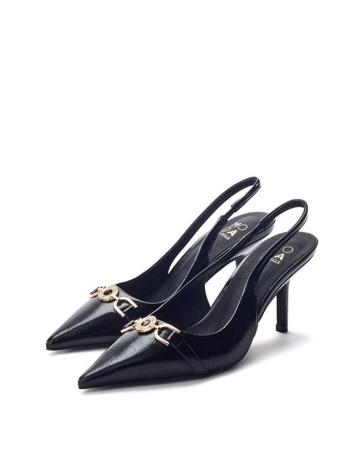 Moda In Pelle Blue Ginen Patent