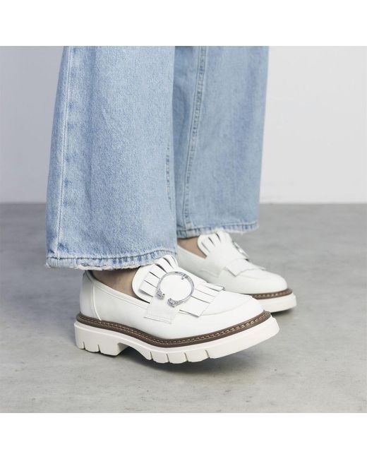 Moda In Pelle White Dallia Porvair