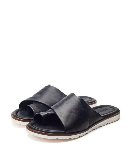 Shoon Blue Sh Malmo Leather