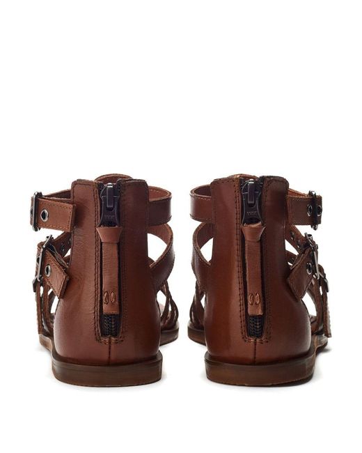 Shoon Brown Sh Shelly Leather