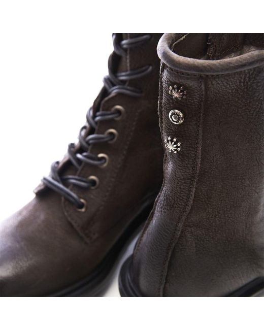 Moda In Pelle Brown Alysse Leather