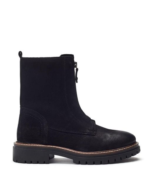 Moda In Pelle Blue Arru Suede