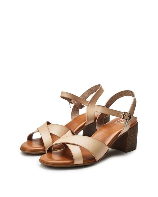 Moda In Pelle Brown Novie Off Porvair