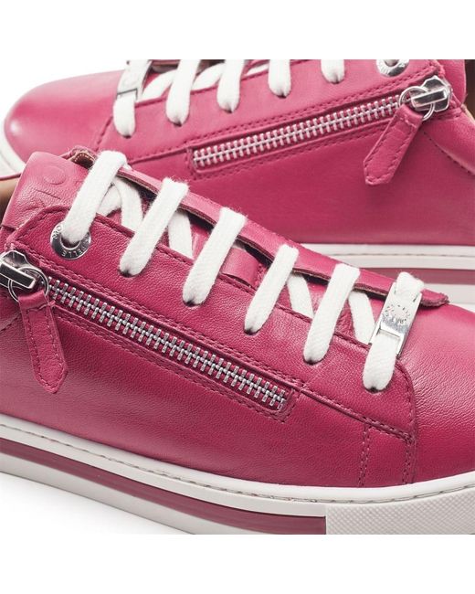 Moda In Pelle Pink Federika Leather