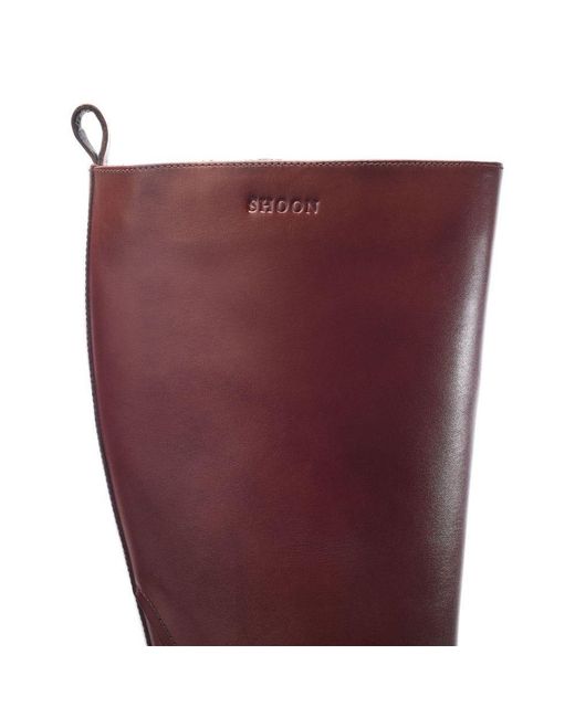 Shoon Red Sh Andi Leather