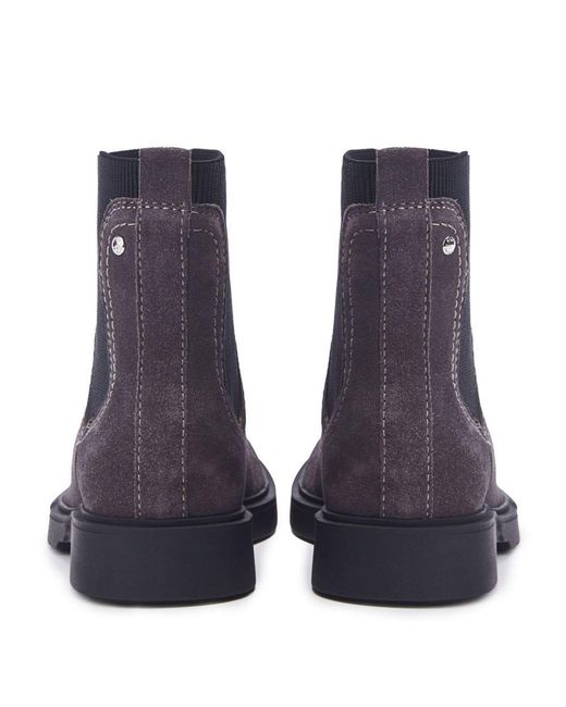 Moda In Pelle Blue Olexi Dark Suede
