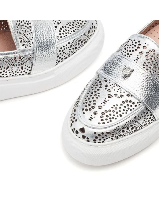 Moda In Pelle White Eudia Leather