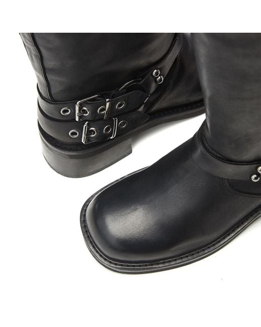 b.soleful Black B.Biker Leather