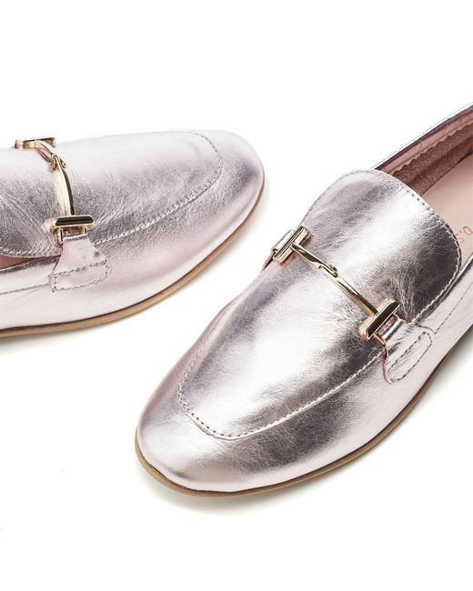 b.soleful Metallic B.Winnie Rose Leather