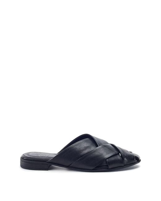 Moda In Pelle Blue Faylia Leather