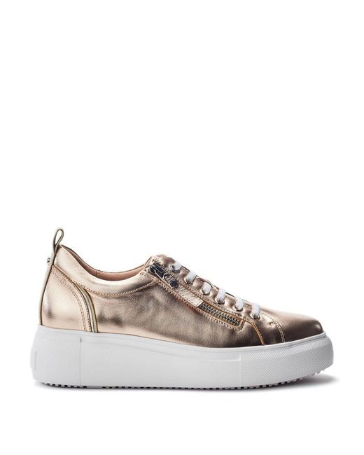 Moda In Pelle Metallic Calise Leather