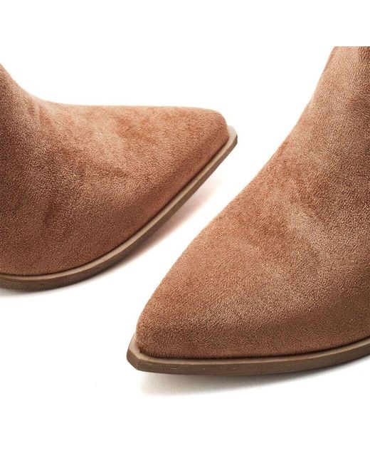 b.soleful Brown Gwyndolyn Camel Alcantara