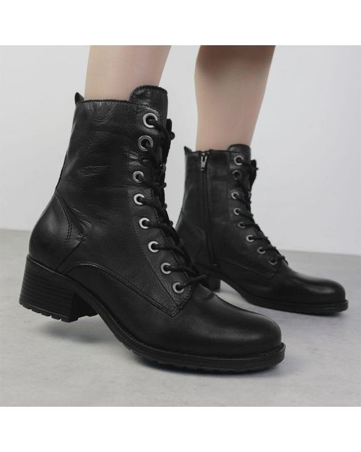 Moda In Pelle Black Bezzie Leather
