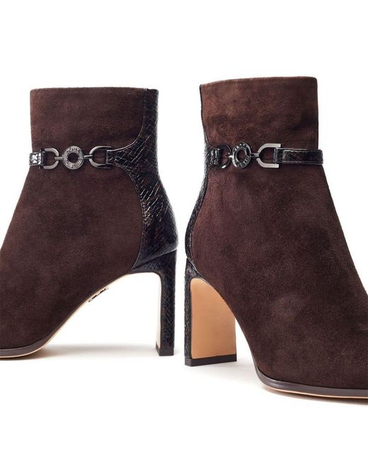 Moda In Pelle Blue Pallia Dark Suede