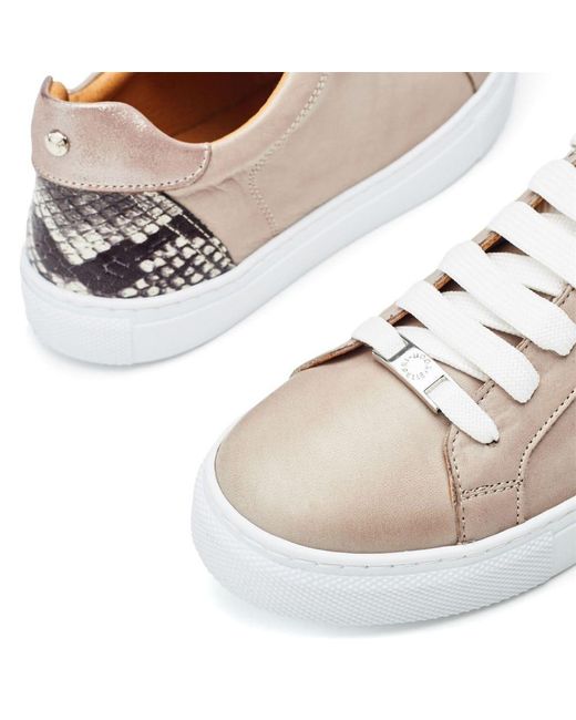 Moda In Pelle Natural Braidie Taupe Leather