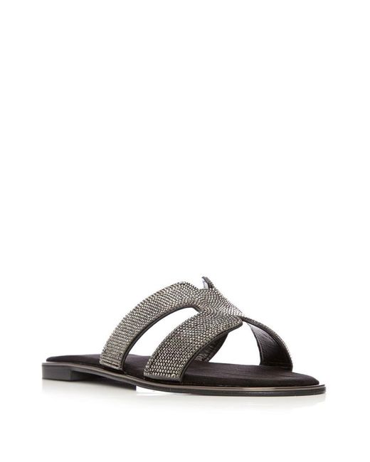 Moda In Pelle Black Ormay Textile