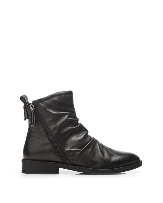 Moda In Pelle Black Bren Leather