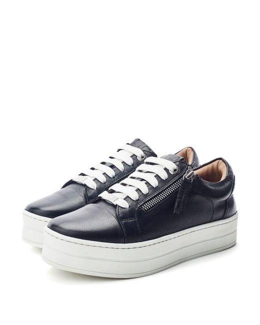 Moda In Pelle Blue Abbee Leather