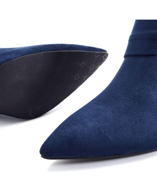 Moda In Pelle Blue Quinia Alcantara