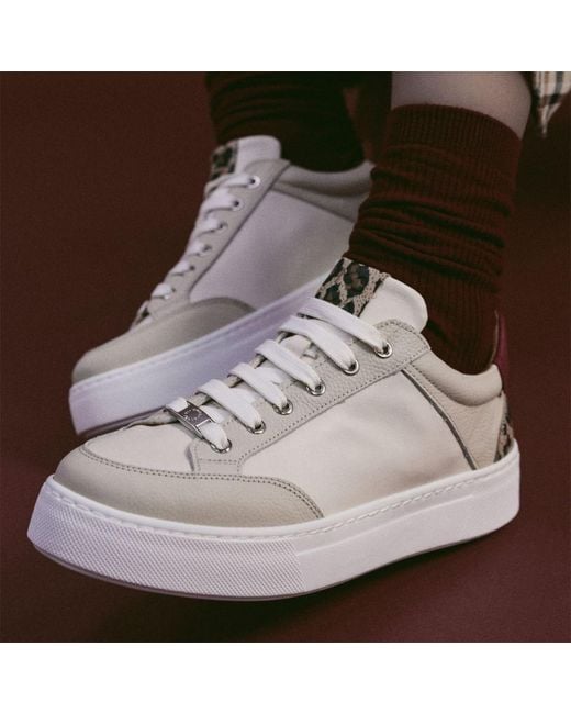 Moda In Pelle White Aronte Off Leather