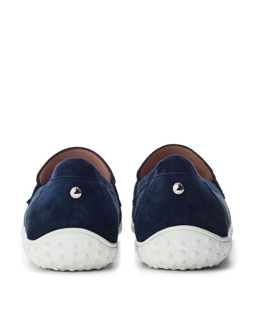Moda In Pelle Blue Elinia Suede
