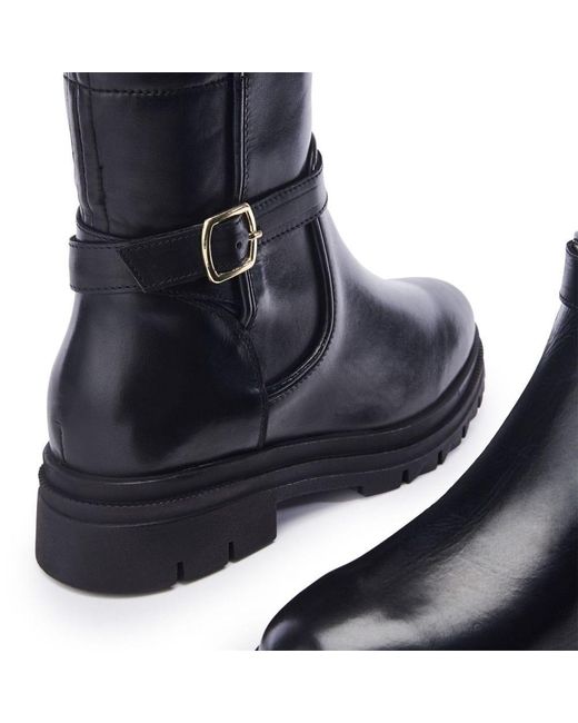 Moda In Pelle Blue Hannis Leather