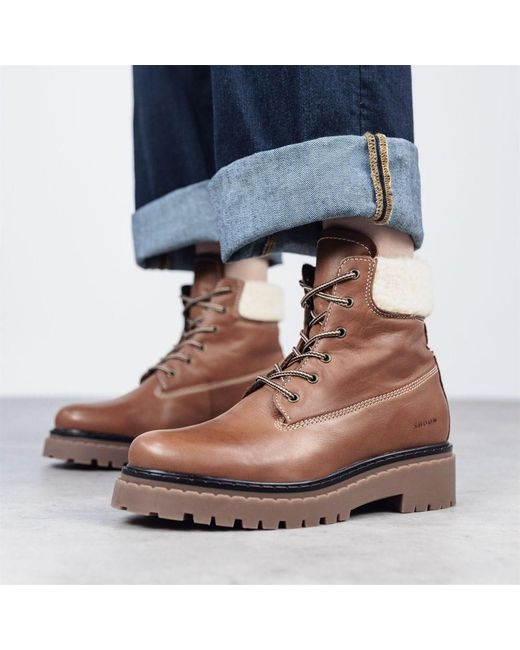 Shoon Brown Sh Ilder Leather