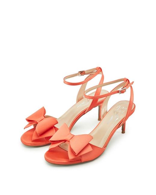 Moda In Pelle Red Lotty Satin