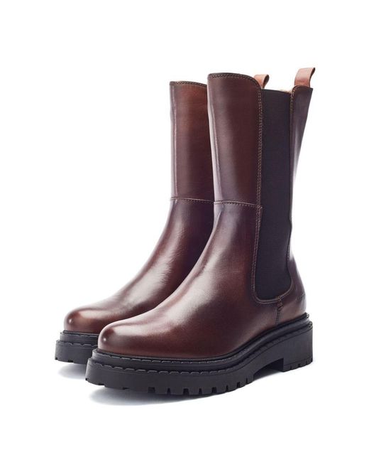 Shoon Purple Sh Imola Dark Leather