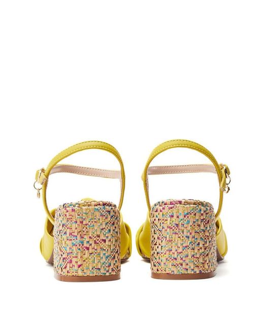 Moda In Pelle Yellow Mokara Leather