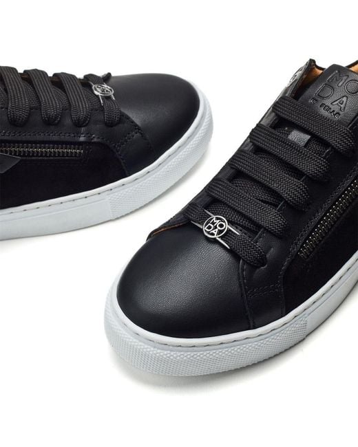 Moda In Pelle Blue Bailly Leather