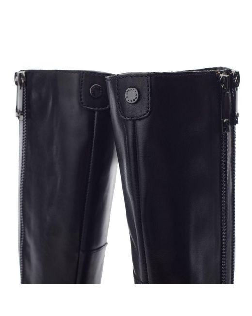 Moda In Pelle Blue Camilio Leather