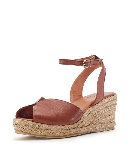 Moda In Pelle Brown Kiona Leather
