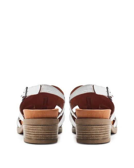 Shoon White Sh Mere Off Leather